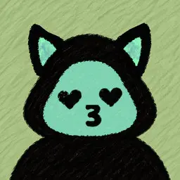 Hand-drawn Crayon character 3368